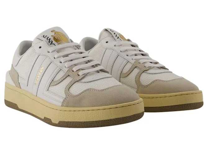 ZAPATILLAS BAJAS DE TENIS  LANVIN  CUERO  BLANCO 