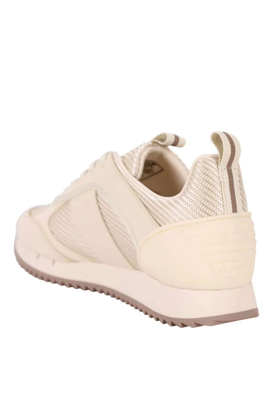 Zapatillas beige con logo 