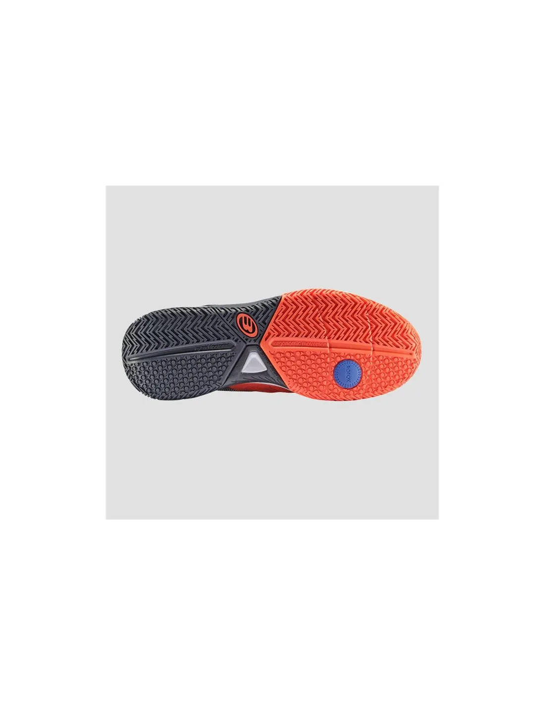 Zapatillas Bullpadel Prf Comfort 24V Calab Hombre Naranja