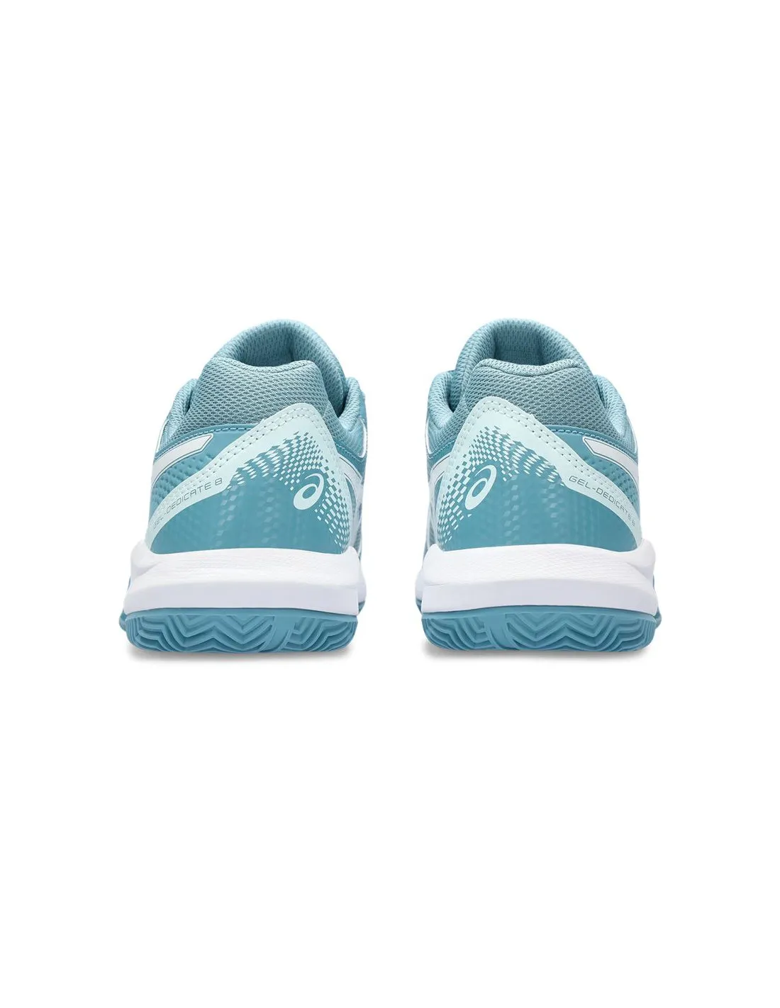 ZAPATILLAS DE TENIS ASICS GELDEDICATE 8 CLAY MUJER GRIS AZUL/BLANCO