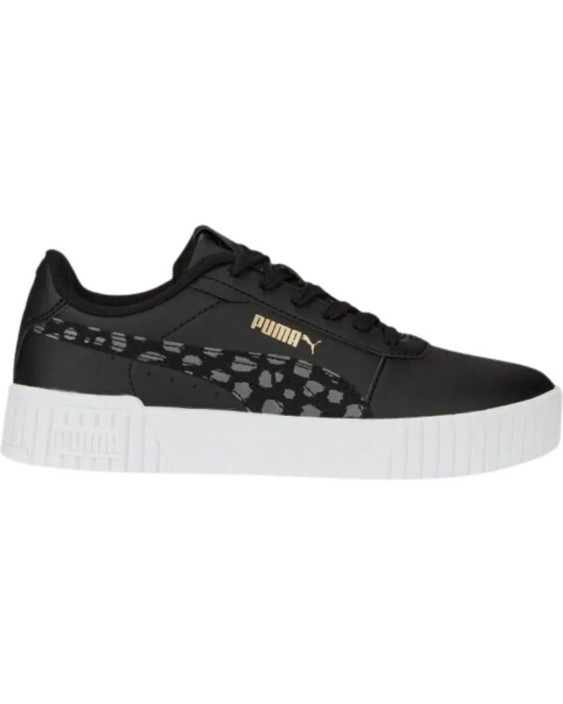 Zapatillas deporte PUMA  de Mujer CARINA 2 0 ANIMAL JUNIOR 392024 02 NEGRA BLACK 
