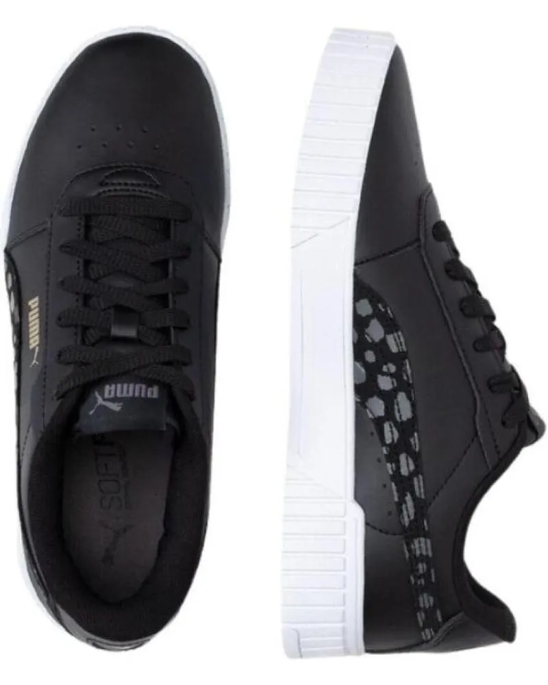 Zapatillas deporte PUMA  de Mujer CARINA 2 0 ANIMAL JUNIOR 392024 02 NEGRA BLACK 
