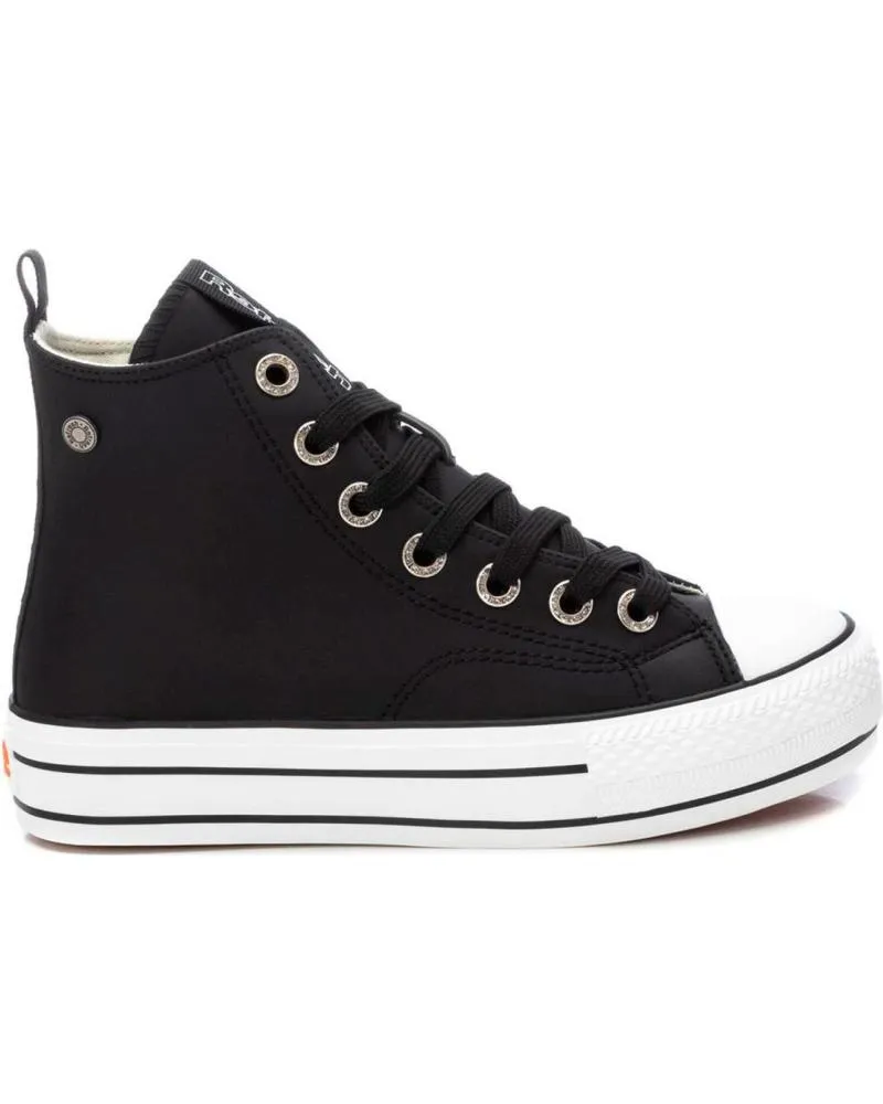 Zapatillas deporte REFRESH  de Mujer 172201 ZAPATILLAS ALTAS MUJER  NEGRO