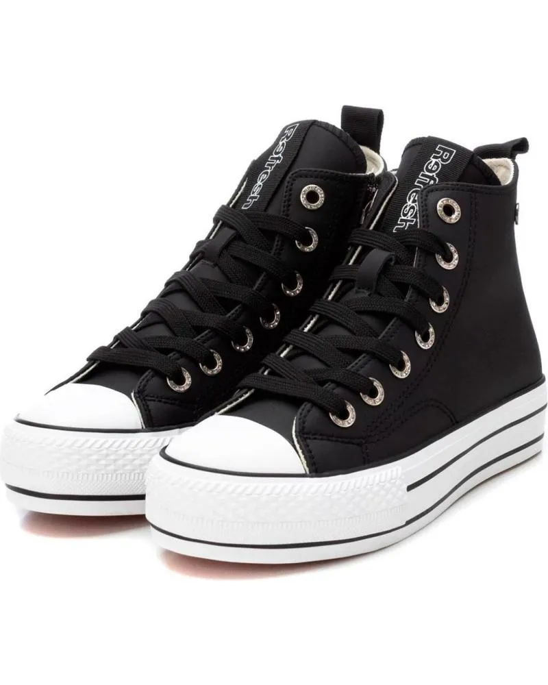 Zapatillas deporte REFRESH  de Mujer 172201 ZAPATILLAS ALTAS MUJER  NEGRO