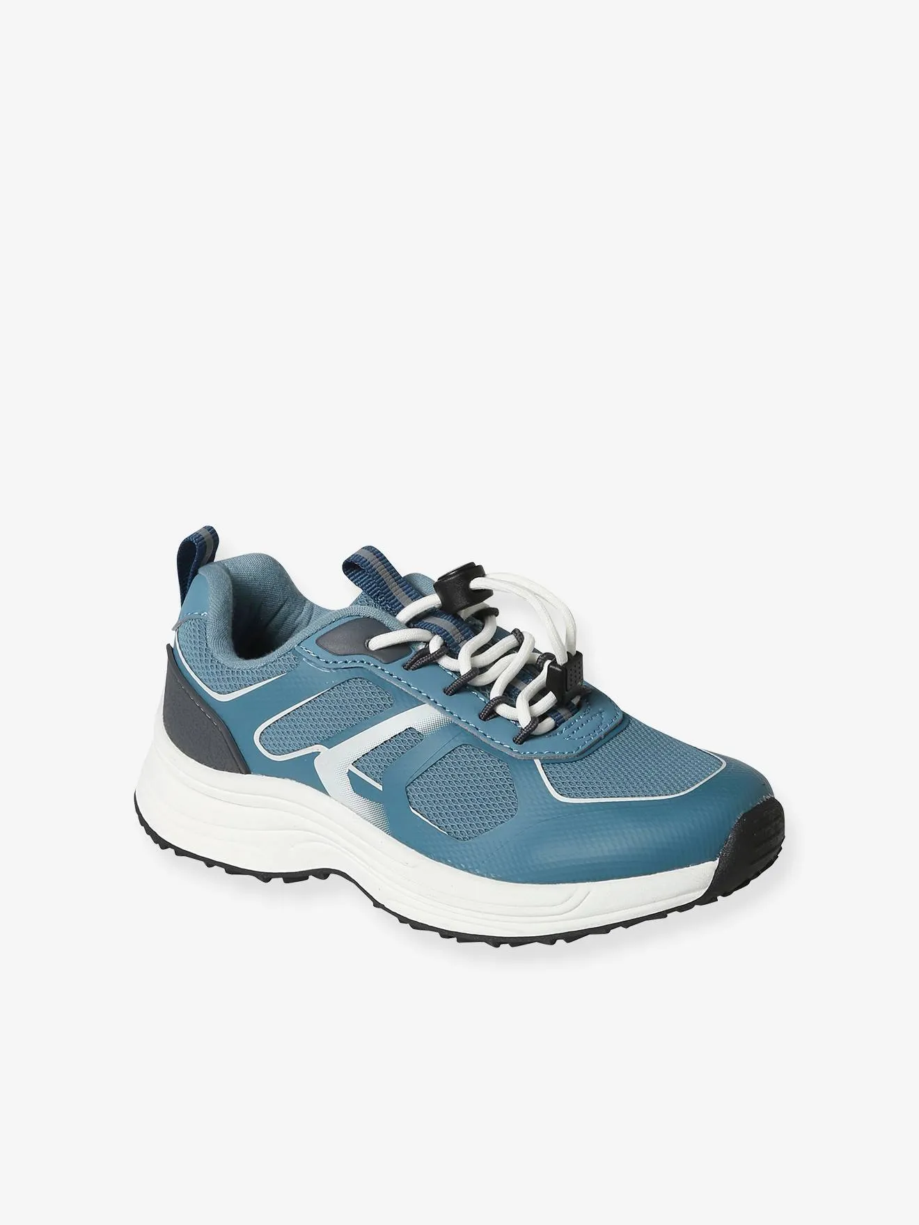 Zapatillas deportivas infantiles, elásticas con suela gruesa
