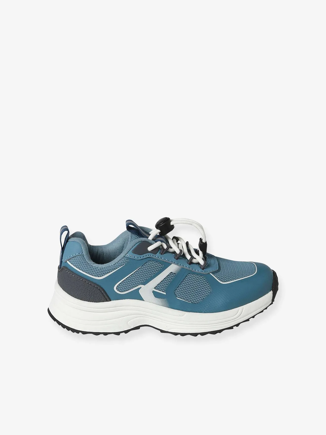 Zapatillas deportivas infantiles, elásticas con suela gruesa
