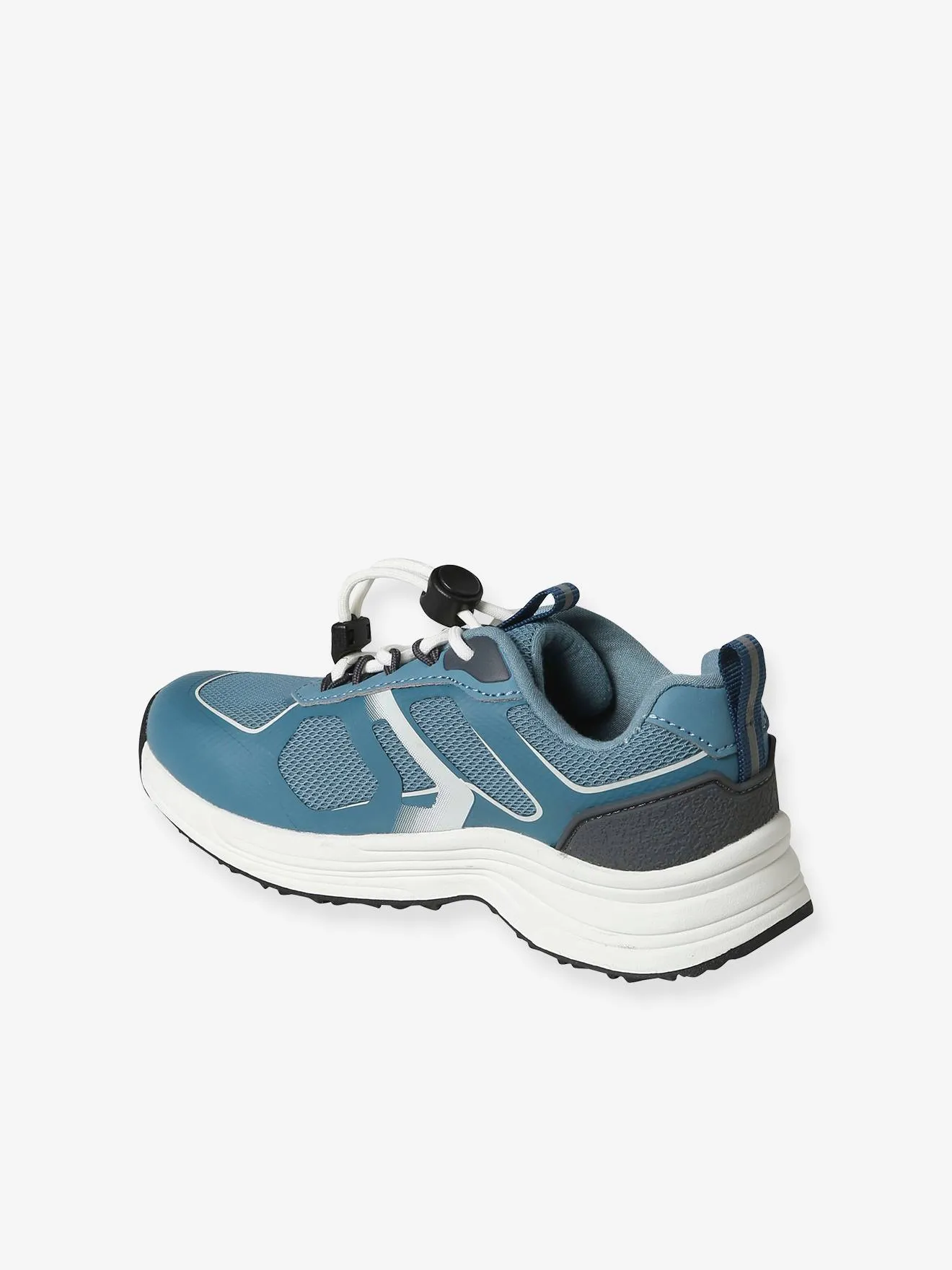 Zapatillas deportivas infantiles, elásticas con suela gruesa