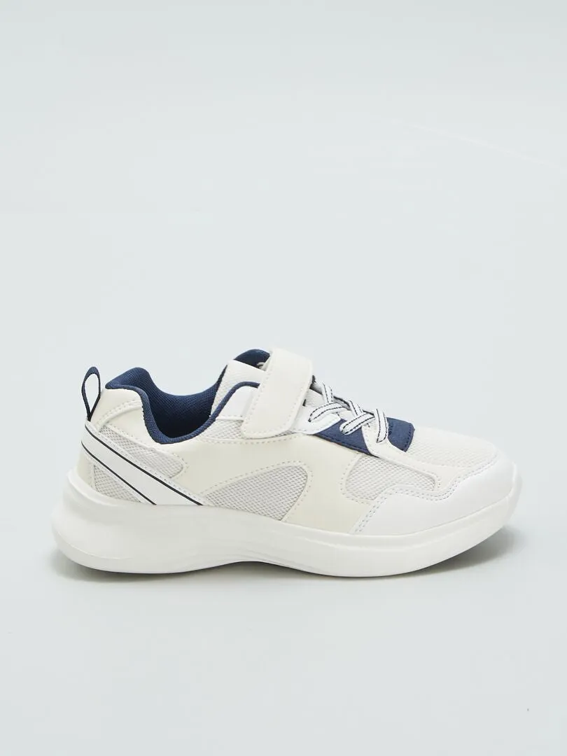 ZAPATILLAS ESTILO RUNNING SUELA CHUNKY  BLANCO
