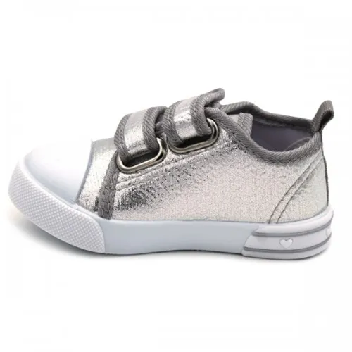 Zapatillas lona metalizada Bubble Kids 2784