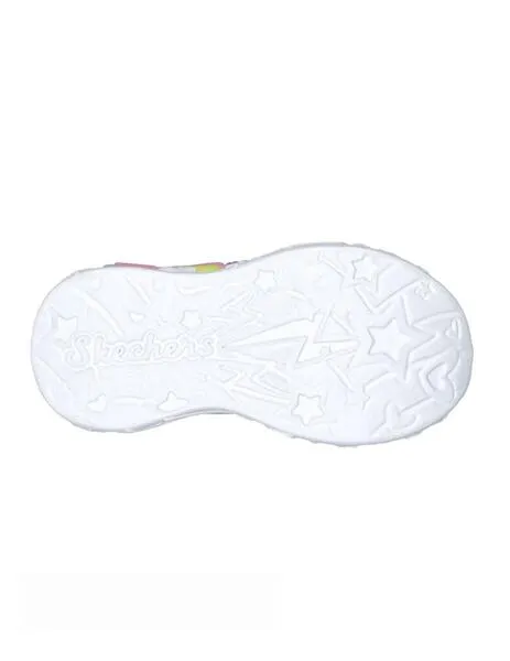Zapatillas skechers s lights unicorn charmer de niña.